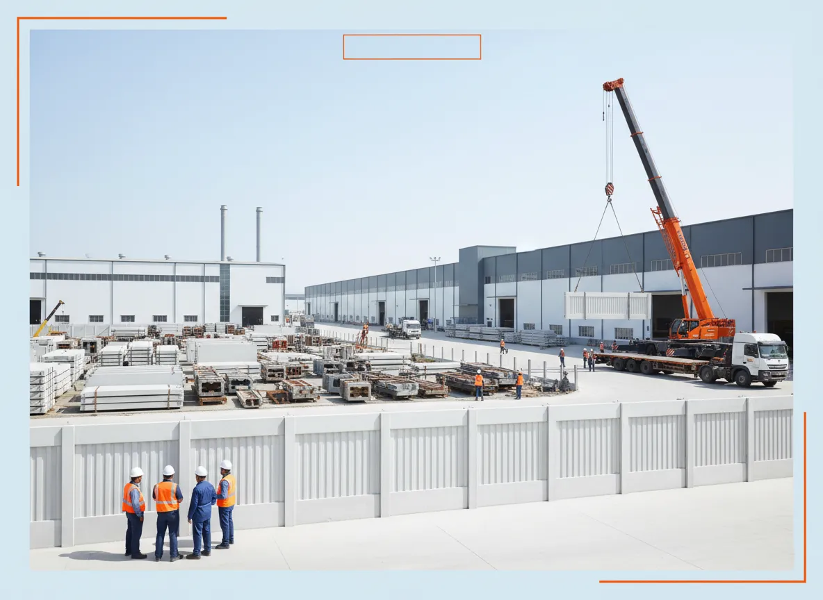 RCC Precast Wall Manufacturer in Budaun